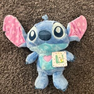 Disney Baby Stitch Pink Plush Toy